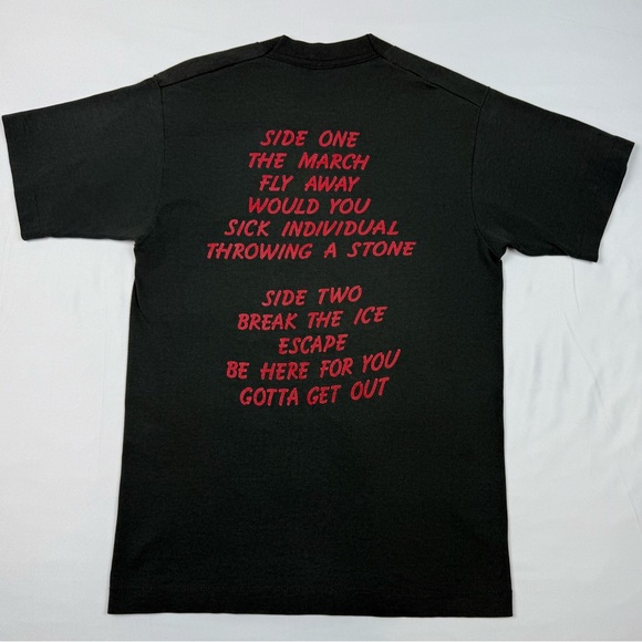 Vtg Heathen Child Band T-Shirt Sz Small 90s Metal Single Stitch Double Sided B3 - Picture 2 of 8